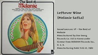 Melanie Safka - Leftover Wine (with Lyrics)