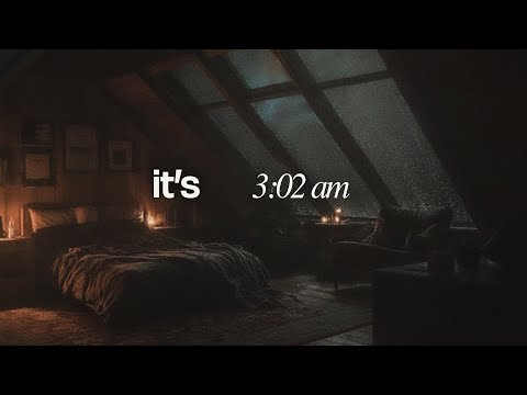 You’re talking with Jesus at 3:00am