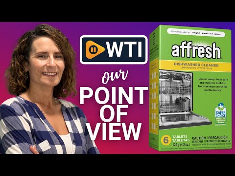 Affresh W10549851 Dishwasher Cleaner 6 Tablets Formulated to Clean Inside All Machine Models - WTI product video review
