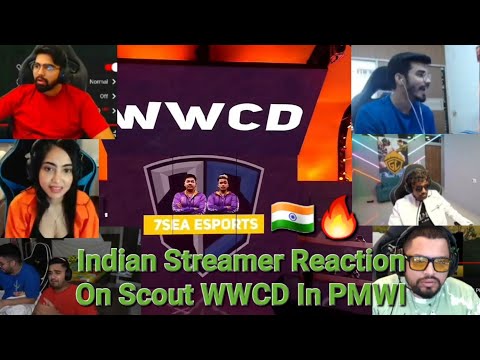 Indian Streamer Reaction On Scout WWCD In PMWI🇮🇳🔥