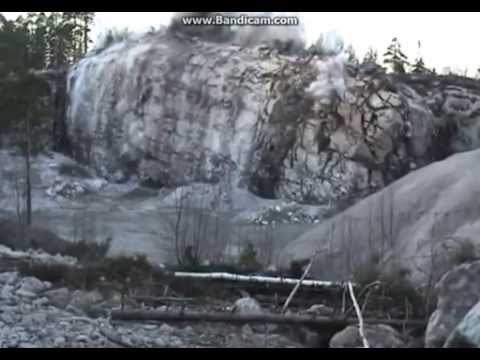 Detonating 25 Tons of Explosives