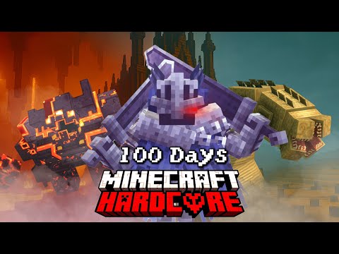 J'ai Survécu 100 Jours sur ALL THE MODS 10 en Hardcore!