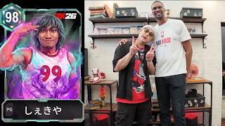 NBA HOUSEでクリスボッシュとNBA 2K26やって友達になった