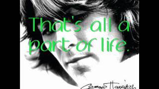 George Harrison - Crackerbox Palace (LYRICS)