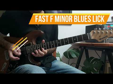 Fm blues lick + Tab