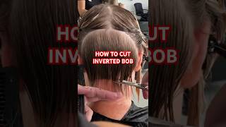 How to Cut INVERTED Bob: Full Tutorial Linked Below! 🤩✂️✨🔥