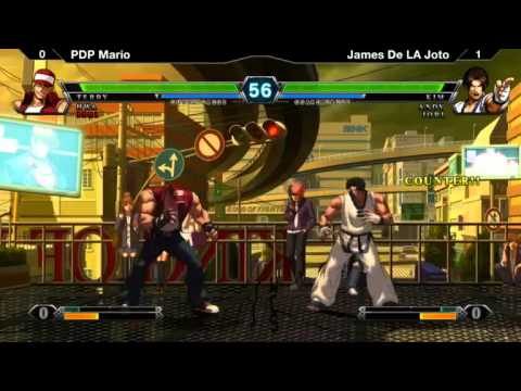 WCSP4 KOFXIII Winners Finals: Mario vs. James Jr.