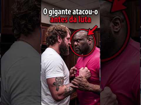 Um monstro gigantesco foi atrás de Fedor e o desfecho era imprevisível 😳