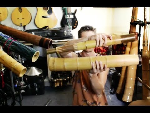 Sliding Multidrone Didgeridoo - 3 Piece Breakdown Nomad