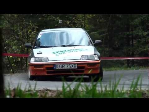 Jarosław Hajduk / Stanisław Wroński - Honda Civic - Magurski SUPER OES  Gładyszów 14-10-2012