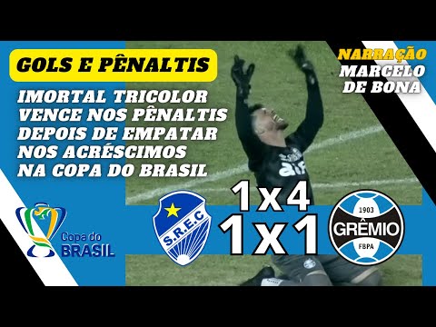 Nos PÊNALTIS, IMORTAL TRICOLOR avança | SÃO RAIMUNDO (1)1x1(4) GRÊMIO | Narração - Marcelo De Bona