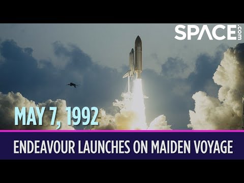 OTD in Space – May 7: Space Shuttle Endeavour Launches on Maiden Voyage