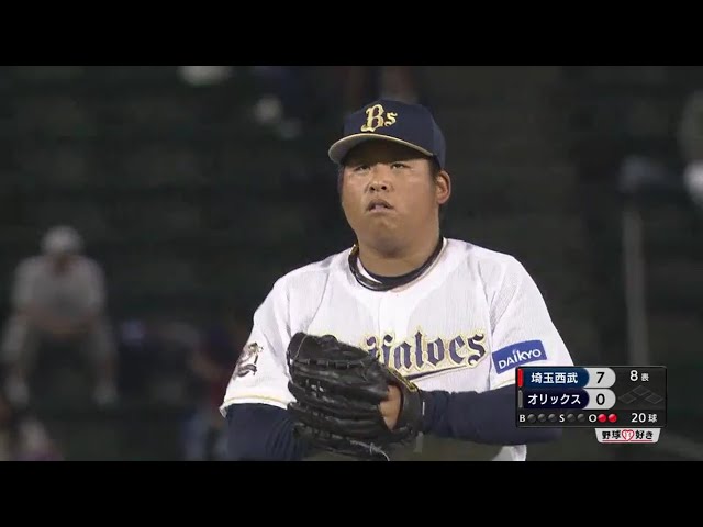 【8回表】バファローズ・澤田 2イニングスをピシャリ!! 2018/9/11 Bs-L