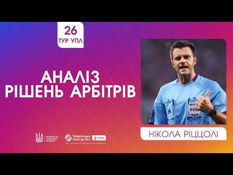 Ukrainian Premier League, Round 26. Nicola Rizzoli Reviews Refereeing Decisions. VAR Communications from Karpaty vs LNZ
