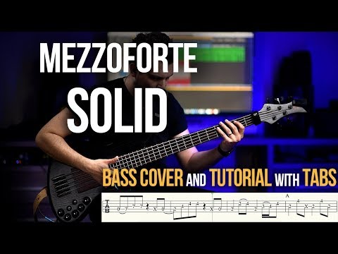 Mezzoforte - Solid | BASS COVER and TUTORIAL with TABS