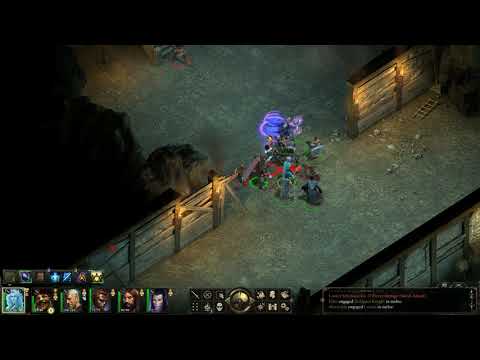 Pillars of Eternity Good Playthrough in Hard (HD) - Goldpact Knight and Looters