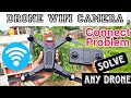 Connect Wifi Camera Any Drone Problem Solution | Kisi Bhi Drone Ka Camera Connect Kare Full Steps