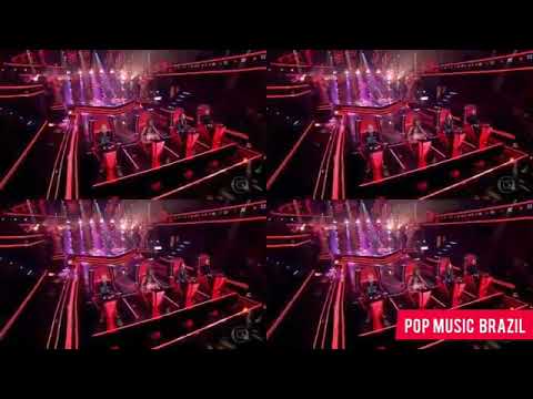 Paulo Ricardo no palco do The voice Brasil 2019