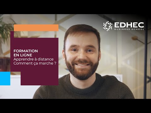 Formation en ligne : comment ça marche ? | EDHEC Business School