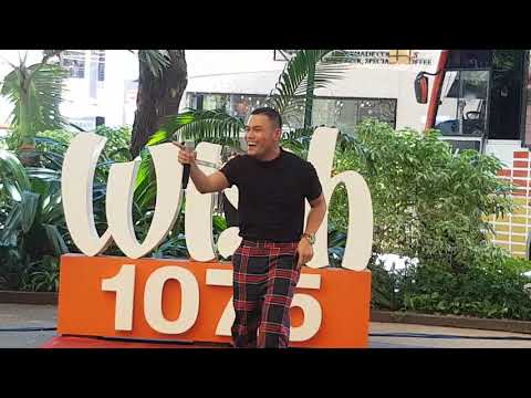 Bugoy Drilon sings live at #WishBusLaunchHollywood