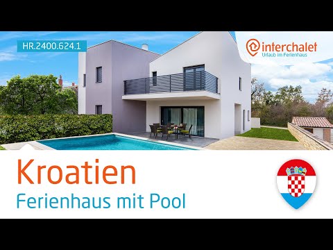 HR.2400.624.1 (PRC423) **** - Ferienhaus mit Pool, Porec, Istrien, Kroatien