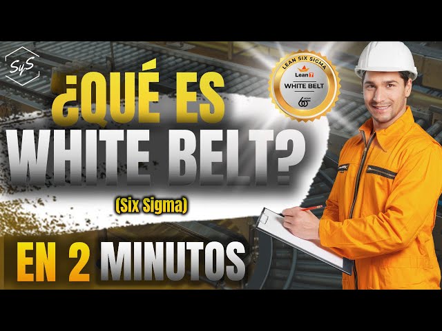 Vídeo relacionado con Lean Six Sigma White Belt. Manual de certificación: 0
