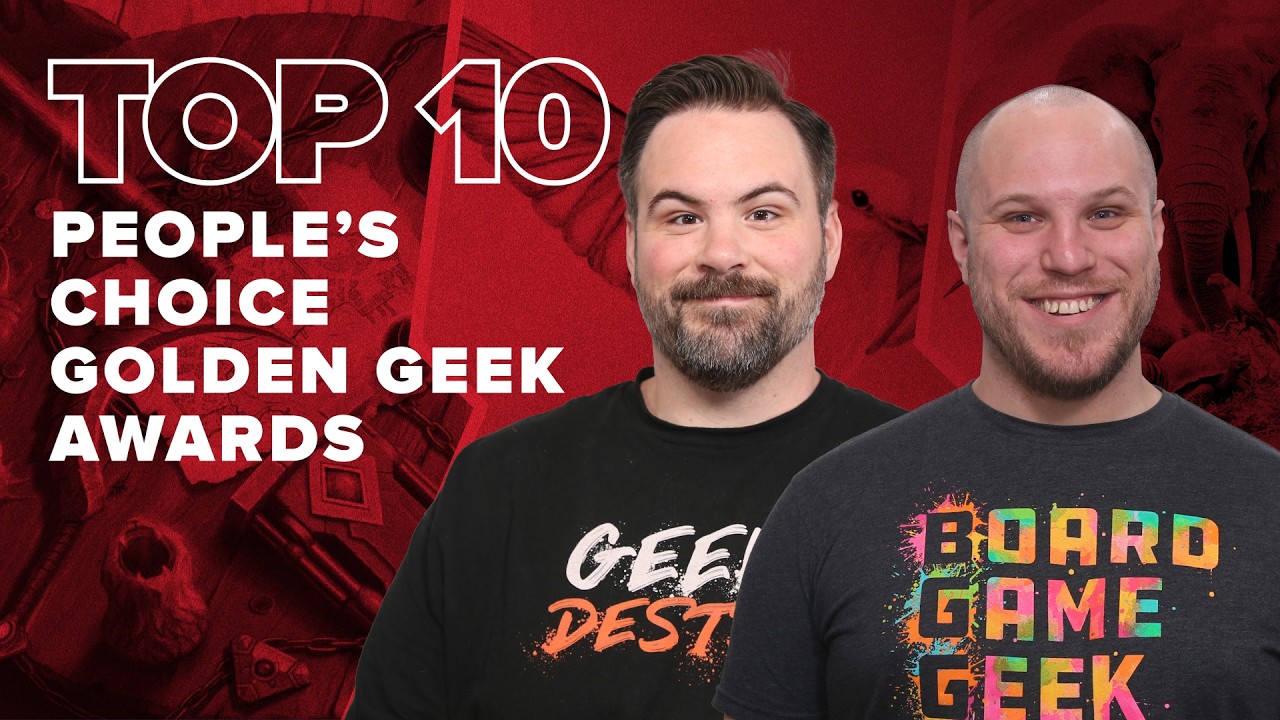 BGG People's Choice Golden Geek Winners