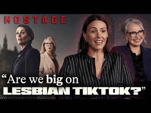 Lesbian Tension?! HOSTAGE cast reveal all about new Netflix thriller with Suranne Jones
