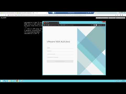 NSX AVI - Install and Configure.