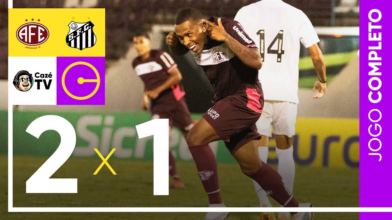 AO VIVO E COM IMAGENS: FERROVIÁRIA X SANTOS | 3ª RODADA | FASE DE GRUPOS | COPINHA 2025