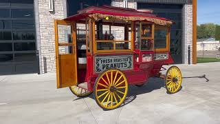 1893 Cretors Popcorn Wagon Walk Around 1