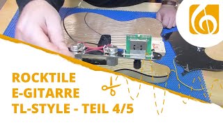 Rocktile E-Gitarren Bausatz TL-Style Teil 4 Elektronik