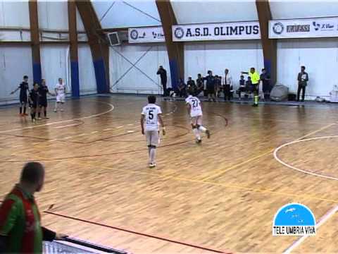 SERVIZIO TG  TELE UMBRIA VIVA OLIMPUS-TERNANA FUTSAL