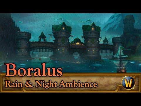 Boralus Night & Rain - Ambience - World Of Warcraft