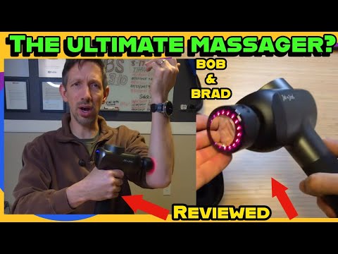 Bob and Brad X6 Ultra Massage Gun Unboxing & Review | Heat & Infrared Deep Tissue Recovery