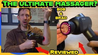 Bob and Brad X6 Ultra Massage Gun Unboxing & Review | Heat & Infrared Deep Tissue Recovery
