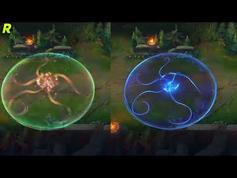 Street Demon Neeko vs Star Guardian Neeko Skin Comparison - League of Legends