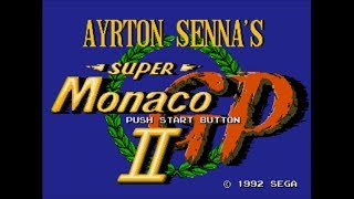 Vidéo Ayrton Senna's Super Monaco GP II