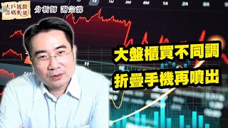 大盤櫃買不同調 折疊手機再噴出｜大戶羅盤籌碼動能 ｜謝宗霖 (圖)