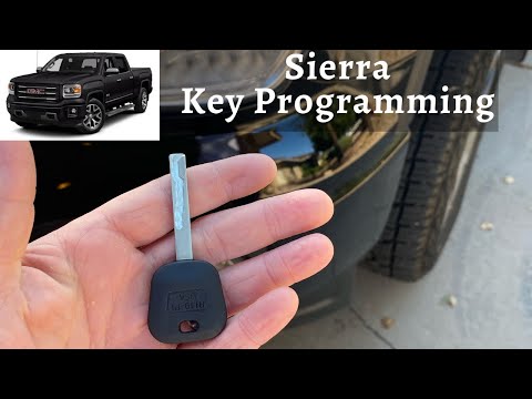 How To Program A GMC Sierra Key 2007 - 2016 DIY Transponder Chip Ignition Tutorial