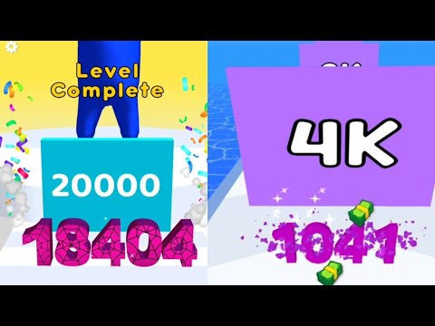 2048 | Merge Master: Number Run vs 2048 Challenge Number Rush Satisfying Gameplay Walkthrough 👌 😎 👍