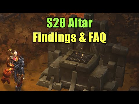 Altar of Rites New Findings + FAQ - Season 28