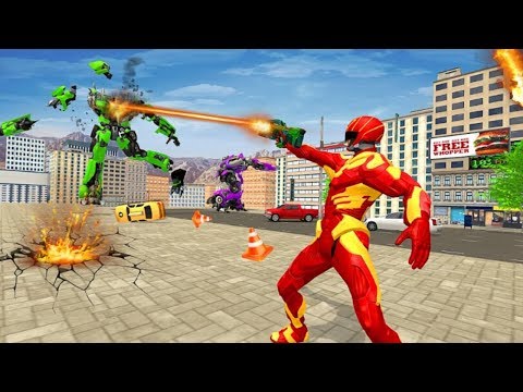 Light Police Speed Hero Robot Rescue Mission | Robot Doctor Human Rescue Mission Android Gameplay