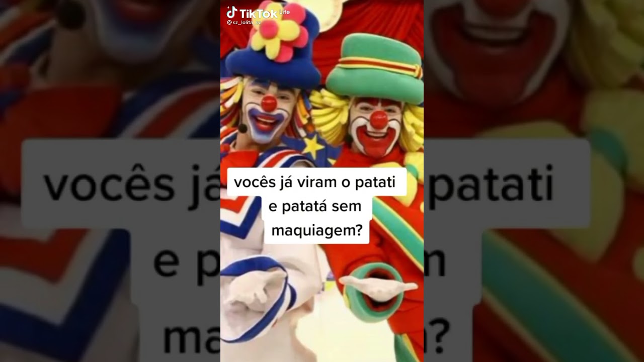 Watch Now Ja viram patati patatá sem maquiagem Ja viram patati patatá sem maquiagem