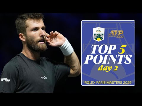 Les 5 points marquants du jour 2 | Rolex Paris Masters 2025