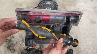 Hoover vacuum brush not spinning | belt replacement