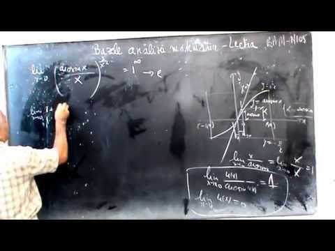 Lectia BAM 29  - Limita de functii