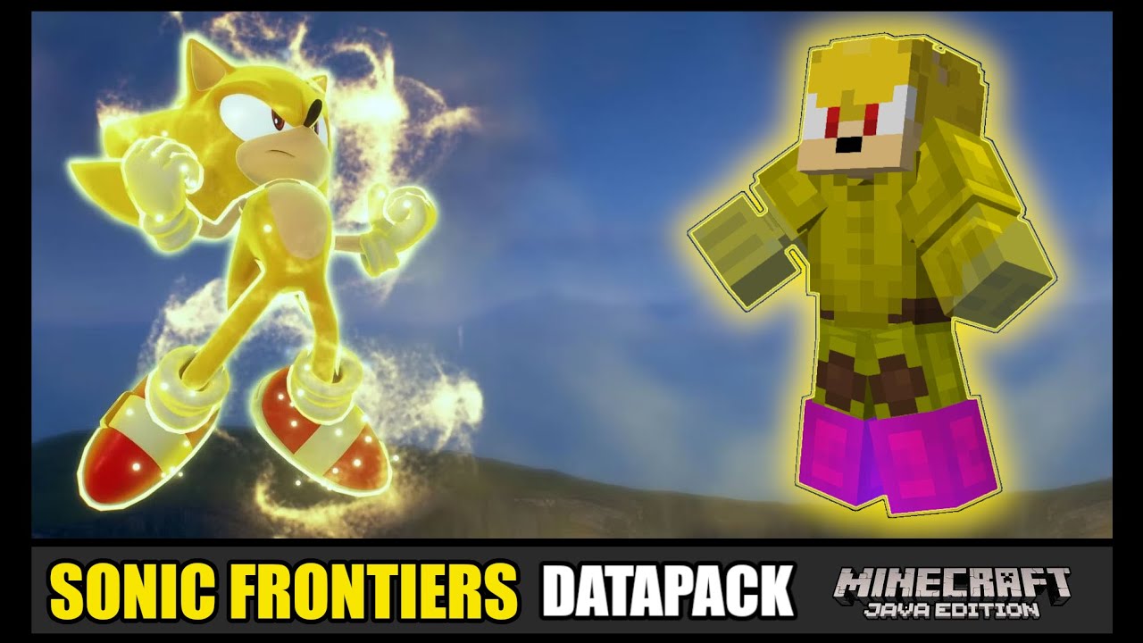 Sonic Frontiers Datapack Minecraft Data Pack