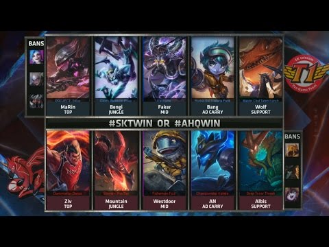 SKT vs AHQ Highlights - SK TELECOM T1 vs ahq E-SPORTS CLUB Game 3 - S5 WORLDS 2015 KO STAGE QUARTERS