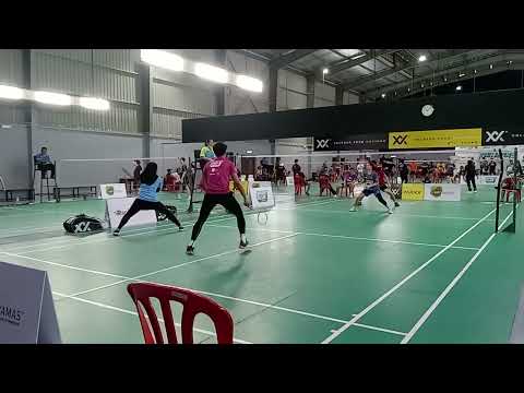 Badminton IPGMY Melaka Mixed Double SemiPro Tournament - Hanif / Sanatasha Vs Kum Yi Fan / Erica Hoh